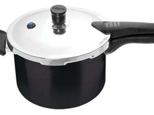 PANELA DE PRESSÃO NIGRO PRESS 4,5 LITROS PRETA REF 097012