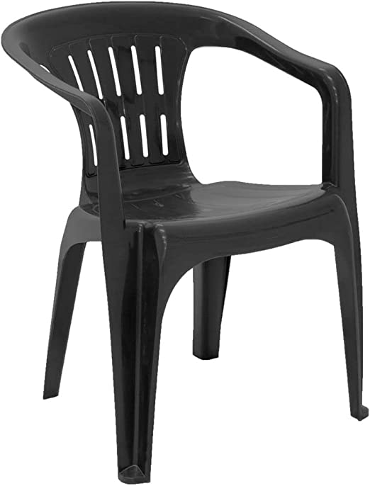 CADEIRA PRETA ATALAIA TRAMONTINA 92210009