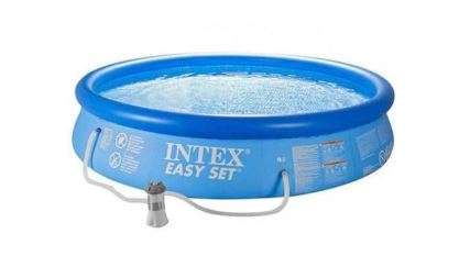 PISCINA EASY SET COM BOMBA FILTRO 220V 5621L INTEX 28132