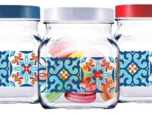 POTE STYLE M MOSAIC COM TAMPA PLÁSTICA 1150ML RUVOLO 60680511