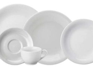 APARELHO DE JANTAR CHÁ 20 PEÇAS OCA PORCELANA SCHMIDT