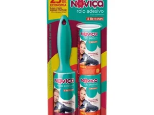 ROLO ADESIVO NOVIÇA 2 REFIS 25 FOLHAS BETTANIN BT203