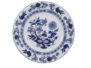 PRATO DE SOBREMESA 19CM CEBOLINHA PORCELANA SCHMIDT 2617