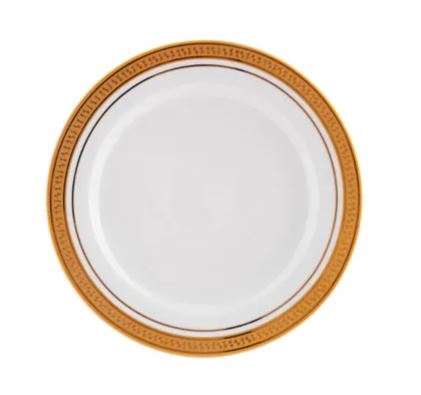 PRATO DE SOBREMESA 19CM TOPAZIO IMPERIAL PORCELANA SCHMIDT 2442